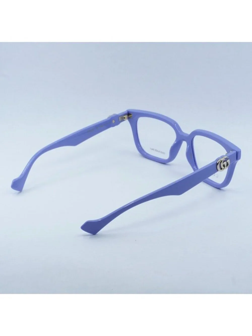Gucci GG1536O 008 Eyeglasses Lilac 53mm Square Frame